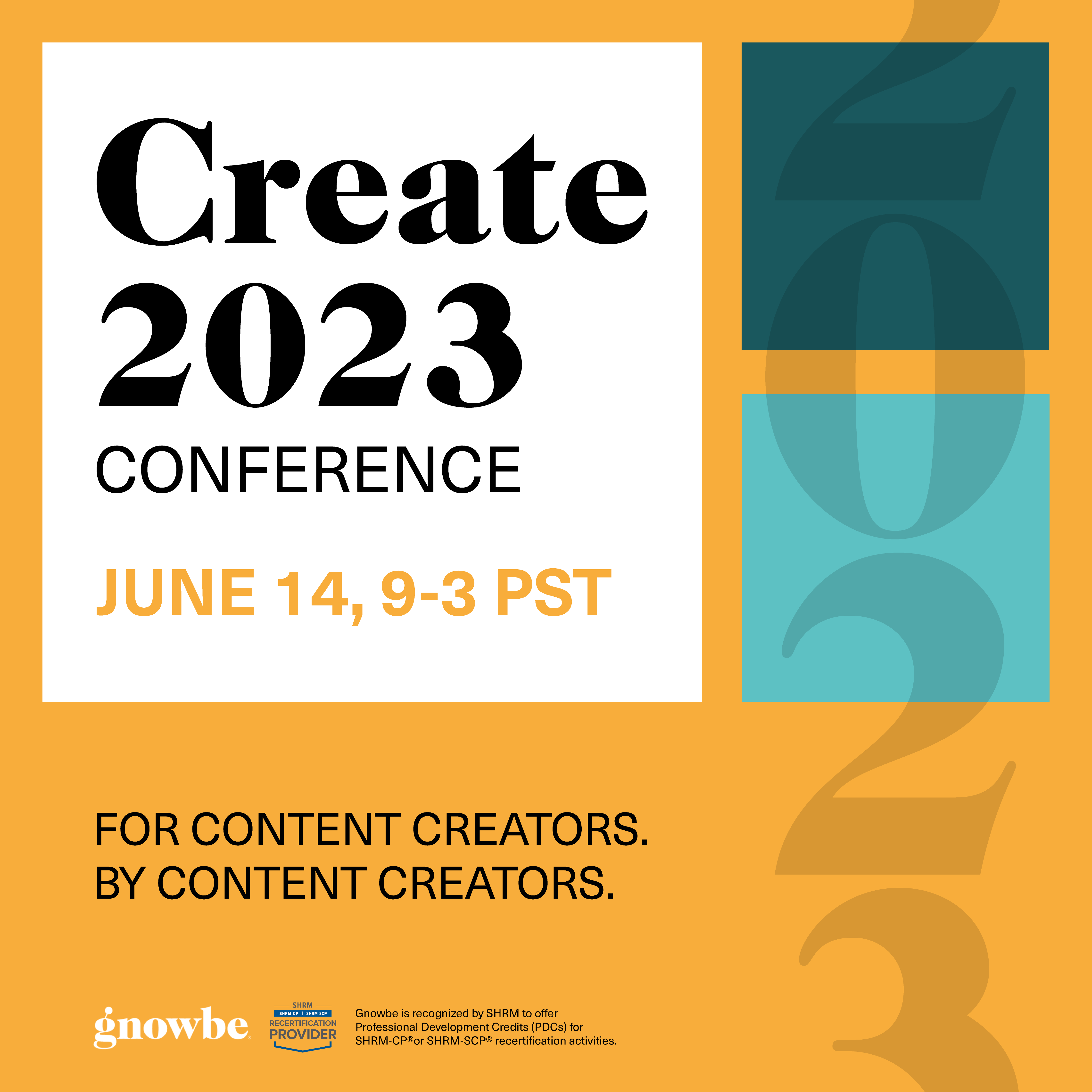 Global Create Conference 2024